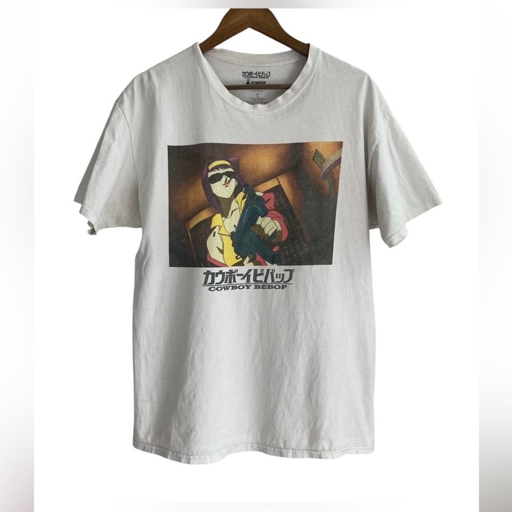 Sunrise Funimation x Cowboy Bebop Anime Faye Valentine Anime Graphic Tee